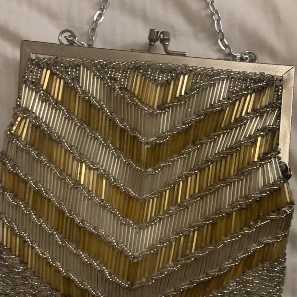 Vintage beaded clutch